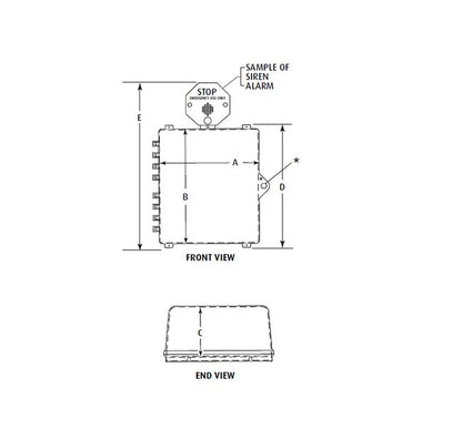 STI-7533 Protective Cabinet Type Electrical Enclosure - Image 2