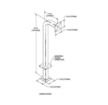 STI-9780 Mounting Pedestal - Image 2