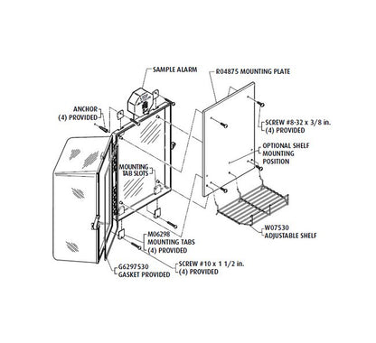 STI-7551 Automated External Defibrillator Protective Cabinet - Image 4