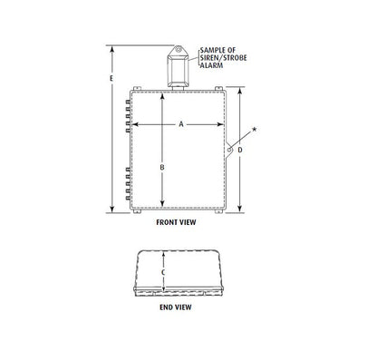 STI-7525 Protective Cabinet Type Electrical Enclosure - Image 2