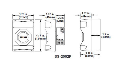 SS-2012F Stopper® Station Mushroom Pushbutton Switch - Image 2
