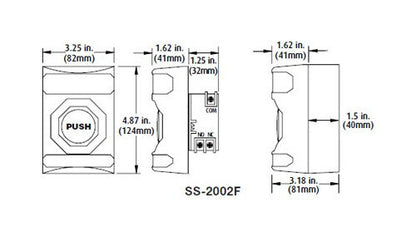 SS-2012F Stopper® Station Mushroom Pushbutton Switch - Image 2