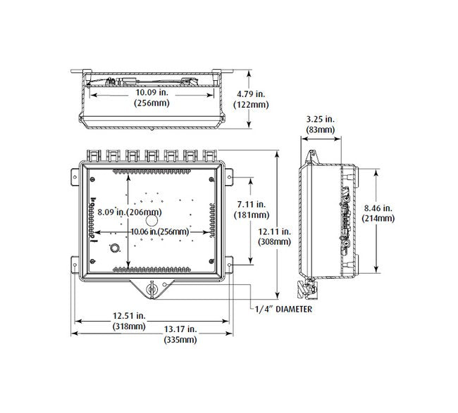 STI-7520-HTR Heated Polycarbonate Enclosure - Image 2