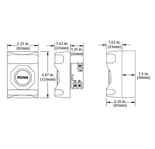 SS-2002F Stopper® Station Mushroom Pushbutton Switch - Image 2
