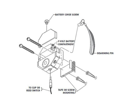 STI-6255 Mini Theft Stopper® Alarm - Image 2