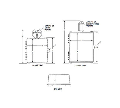 STI-7531 Protective Cabinet Type Electrical Enclosure - Image 2