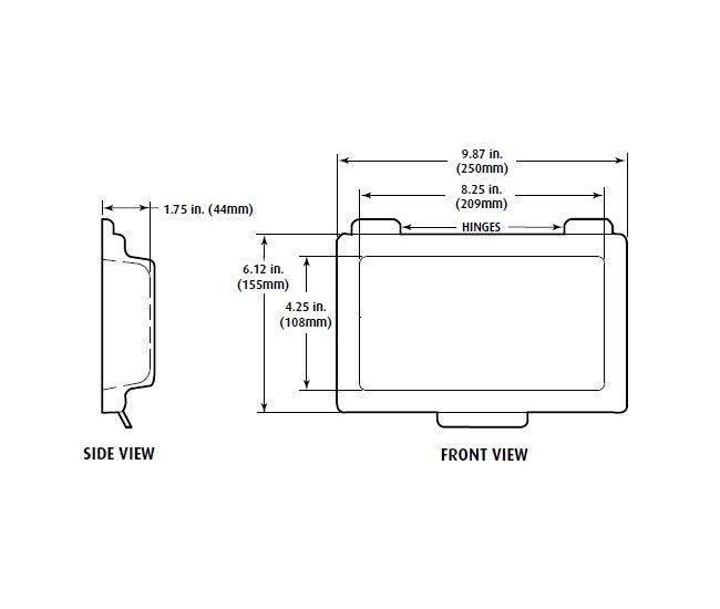 STI-6560 Wide-body Keypad Protective Enclosure - Image 2