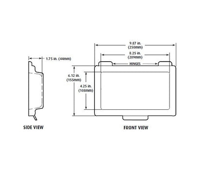 STI-6560 Wide-body Keypad Protective Enclosure - Image 2