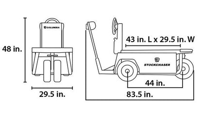 990 lb Stockchaser Burden Carrier - High Capacity Vehicle Weight - Image 2