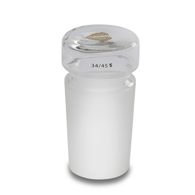 40/38 Millimeter (mm) Joint Size Glass Hollow Stopper - Image 2