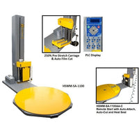 Heavy-Duty 59 Inch Automatic Stretch Wrap Machine with Remote Start