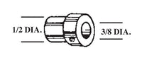 CD Capacitor Discharge Collet Adapter - 3/8 in