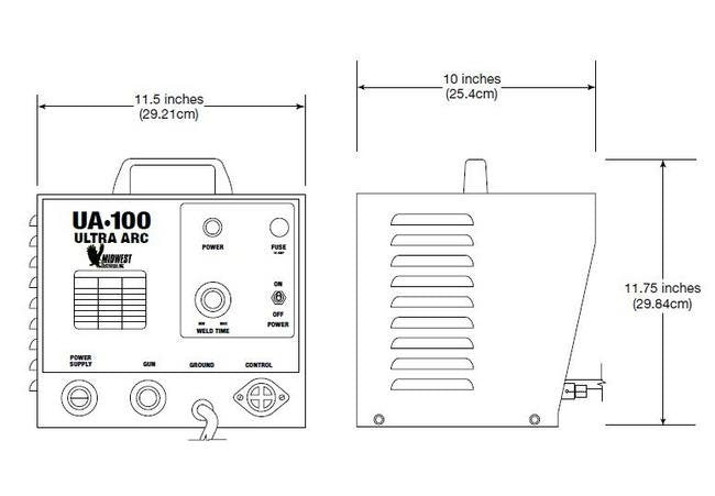 UA 100 Arc Stud Welding Controller Timer - Image 2