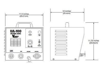 UA 100 Arc Stud Welding Controller Timer - Image 2