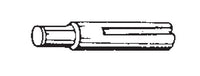 CD Collet Inserts for Acoustical Hanger Studs