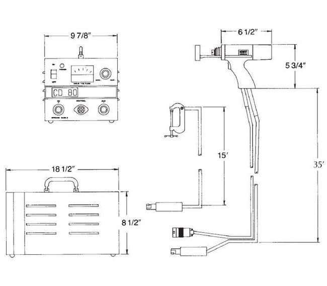 CD80 Capacitor Discharge Welder - Weld System M8 - Image 2