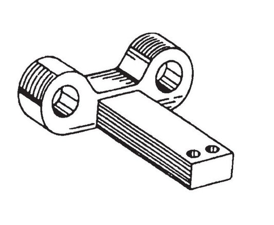 Weld Thru Deck Extension Foot Assembly - Image 1