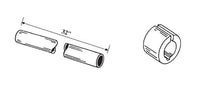 Arc Stud Welding Ferrule Tube & Tube Bushings Set