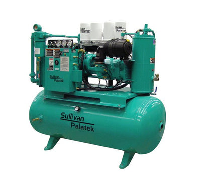 Sullivan-Palatek 95 acfm Industrial Air Compressor with Desiccant Dryer - Image 4