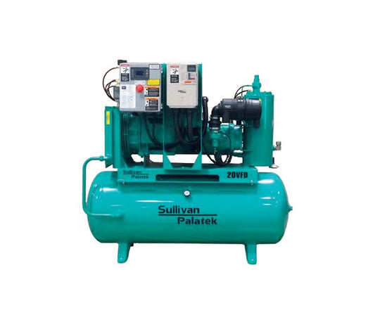 Sullivan-Palatek® VFD Rotary Screw Air Compressor - 100 ft³/min - Image 1