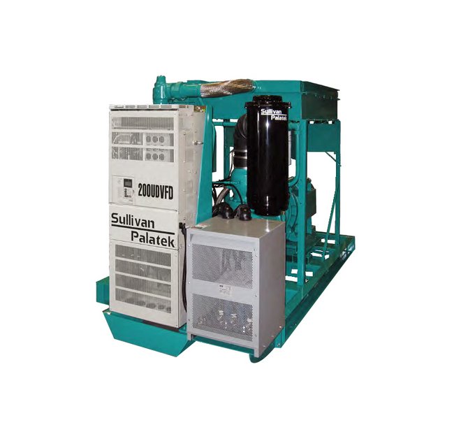 Sullivan-Palatek® 630 CFM Variable Frequency Drive Air Compressor - Image 7