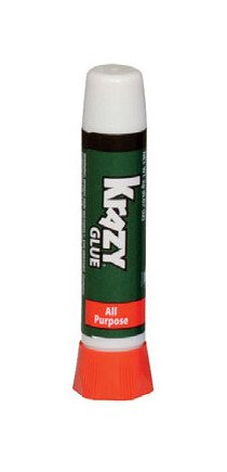 Krazy Super Glue Adhesive - 4 Pack, 0.07 oz Tubes - Image 1