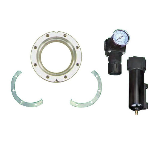 Stainless Steel Super Air Wipe Kit - 3" Inside Diameter - Image 1