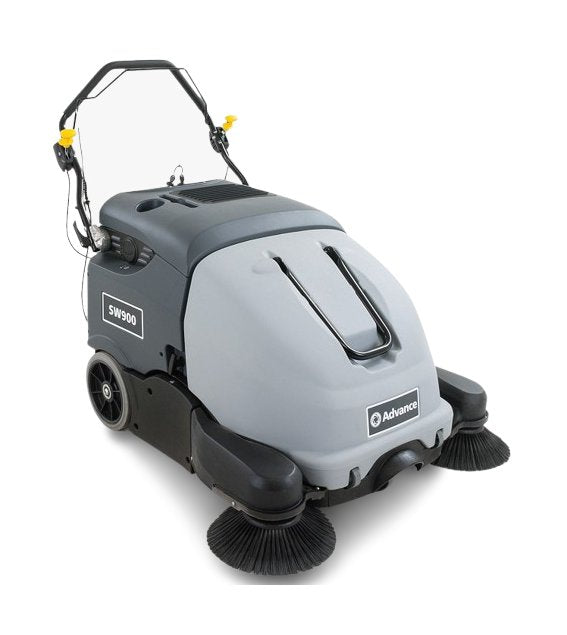 Nilfisk SW900™ Battery Floor Sweeper - 180 Ampere-Hour Capacity - Image 1