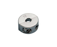 Stainless Steel 2 Part Wire Clamp for Architectural & Shelving Applications