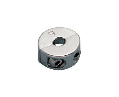 Stainless Steel 2 Part Wire Clamp for Architectural & Shelving Applications - Image 1