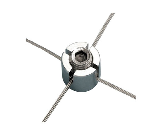 Heavy-Duty Stainless Steel Cross Wire Clamp - Image 1