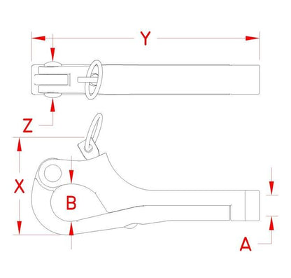 Suncor 316 Stainless Steel Pelican Hook - Image 2