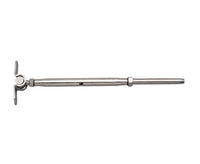 316 Stainless Steel Closed Body Wall Mount Swage Turnbuckle