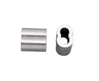 Suncor Zinc Plated Copper Swage Sleeve for 1/16" to 1/2" Wire Sizes
