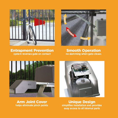 QuietSwing 1/2 HP Swing Gate Operator - Image 3