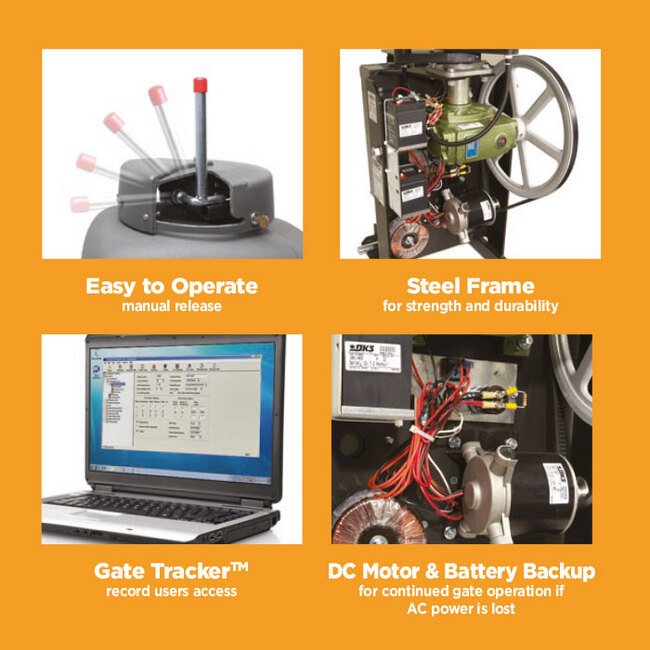 Solar-Powered Swing Gate Operator with Battery Backup - Image 3