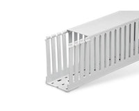 White T1 Standard Finger Wiring Duct, 3" x 4"