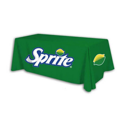 Custom Printed 8 ft 3-Sided Table Throw - Image 1
