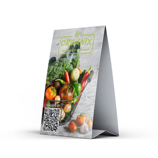 Custom Table Tents for Promotions - Image 1