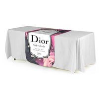 Customizable 2x6 ft Round Table Runner