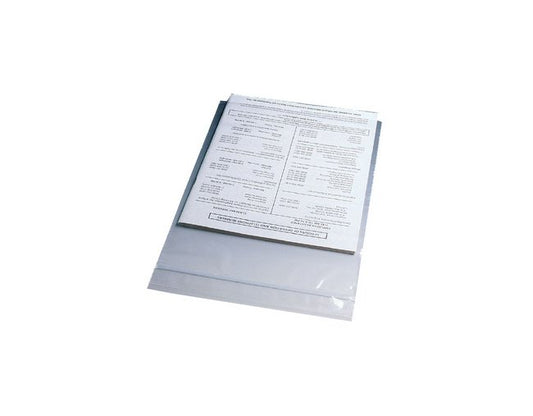 Tamper-Evident Zipper Material Handling Bag, 4x6in - Image 1