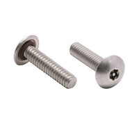 Tamperproof Seal Screw M5 x 20 6 Lobe Button Head Stainless Steel with Buna O-Ring T-25 Drive