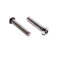 Viton O-Ring Socket Button Security Screw M4 x 8mm 18-8 Stainless Steel