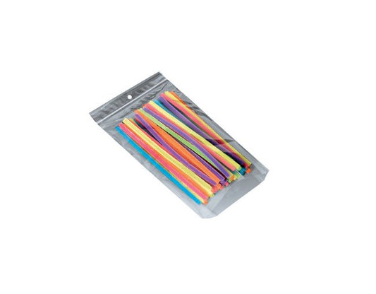 9x12 Tamper-Evident High Clarity Poly Zipper Storage Bags - Image 1