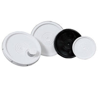 Black Tamper-Evident Tear-Tab Lid for 3-1/2/5/6/7 gal Pail
