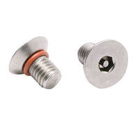 Tamperproof Seal Screw 82 Degree - 4-40 x 1 Flat Head Stainless Steel