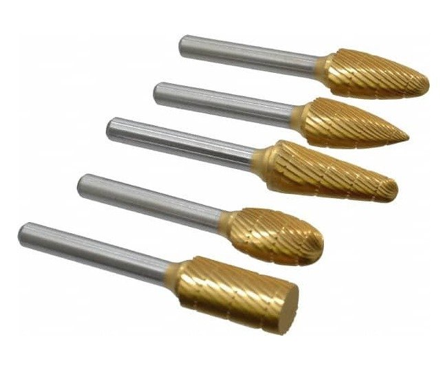 USA-Made 5-Piece 1/2 in Shank Tungsten Carbide Tap, Die, and Drill Set - Image 1