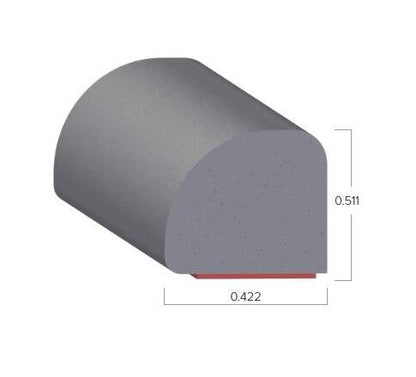 Uni-Grip 0.422" x 0.511" Sponge Tape Seal - Image 2