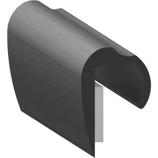 Uni-Grip PVC Tape Seal - 0.330" W x 0.500" H - Image 1