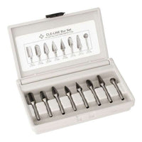Cle-Line 8-Piece Solid Carbide Tap, Die, and Drill Set